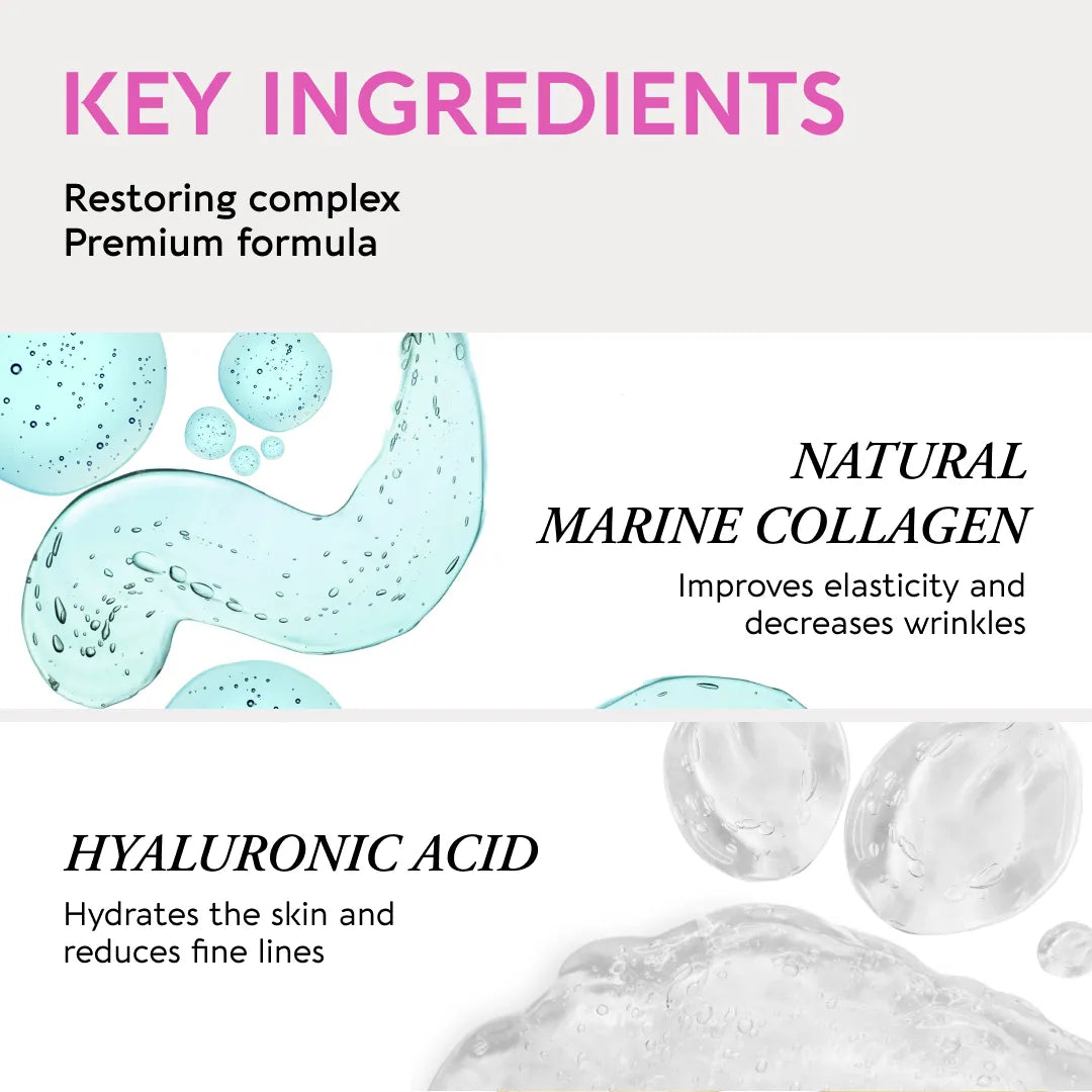 Maree Marine Collagen Eye Patches for Puffy Eyes & Dark Circles