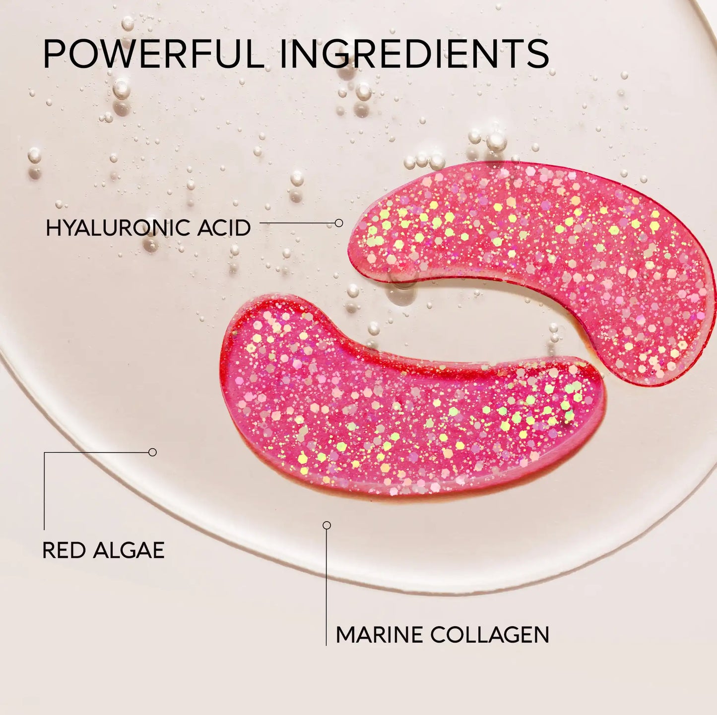 Maree Marine Collagen Eye Patches for Puffy Eyes & Dark Circles
