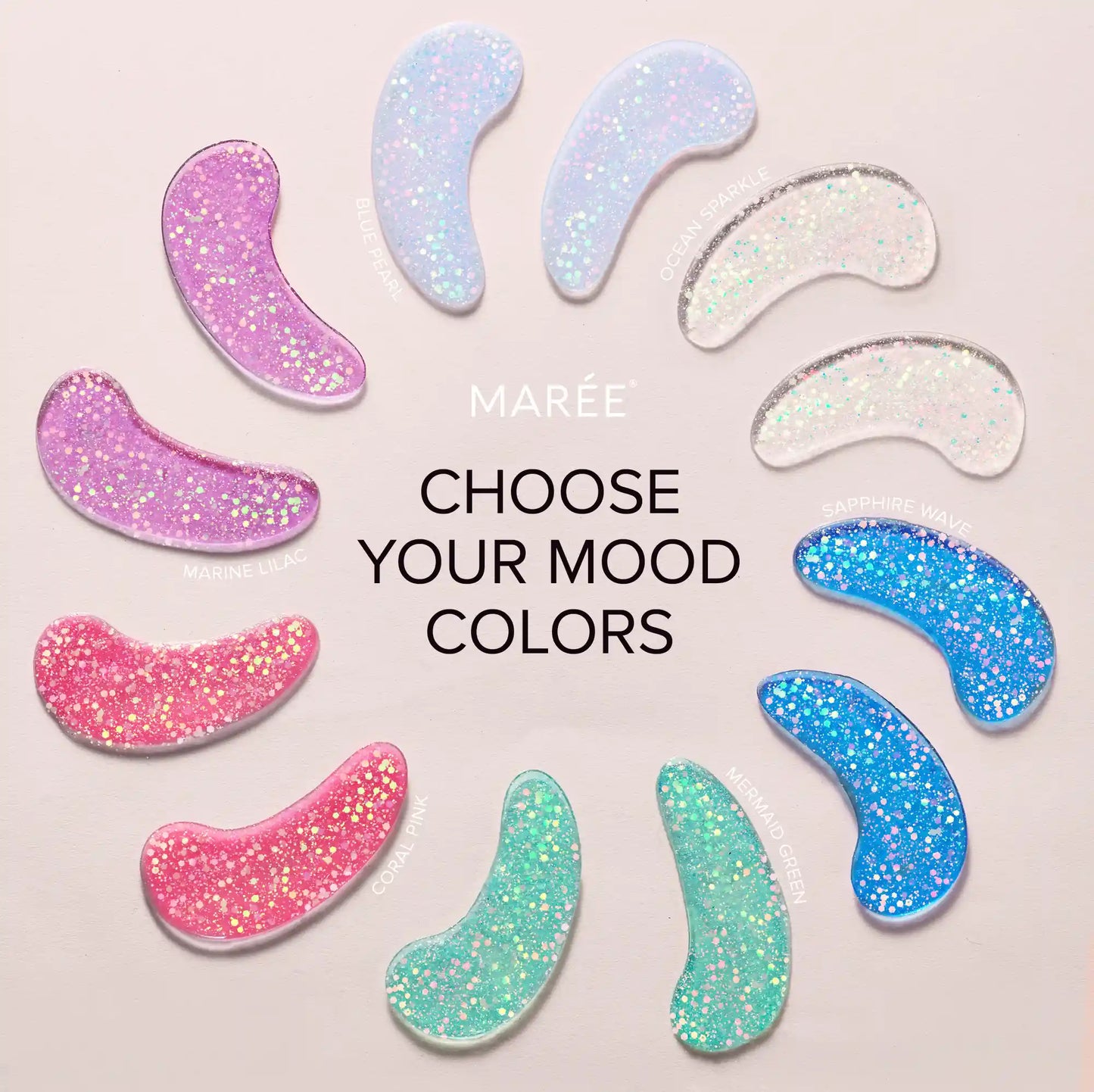 Maree Marine Collagen Eye Patches for Puffy Eyes & Dark Circles