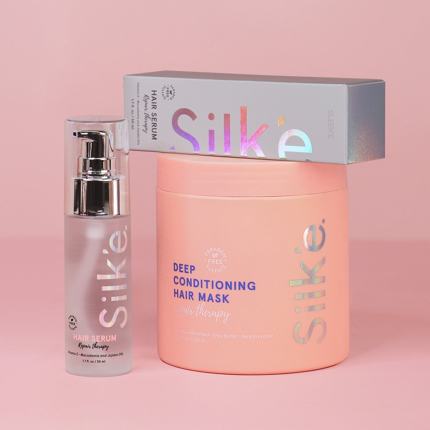 Dreamy Tresses Treat – Silk'e Hair Mask & Serum Bundle