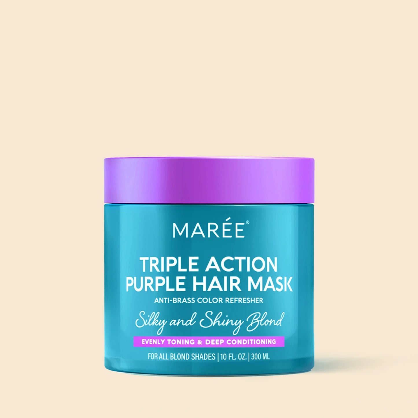 Maree Purple Toning Hair Mask for Blonde & Bleached Hair