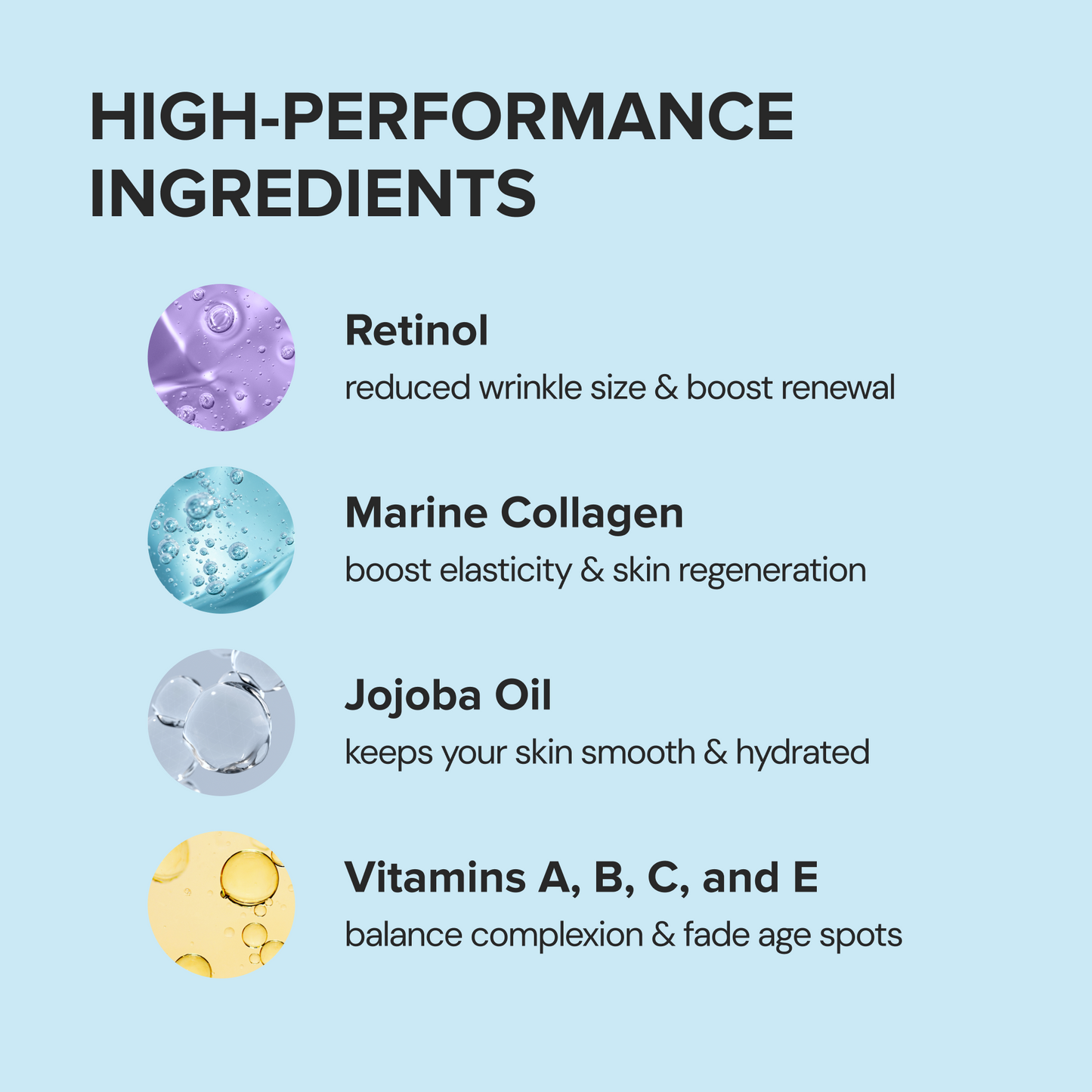 Retinol & Collagen Anti-Aging Face Cream – Retinol, Collagen & Hyaluronic Acid