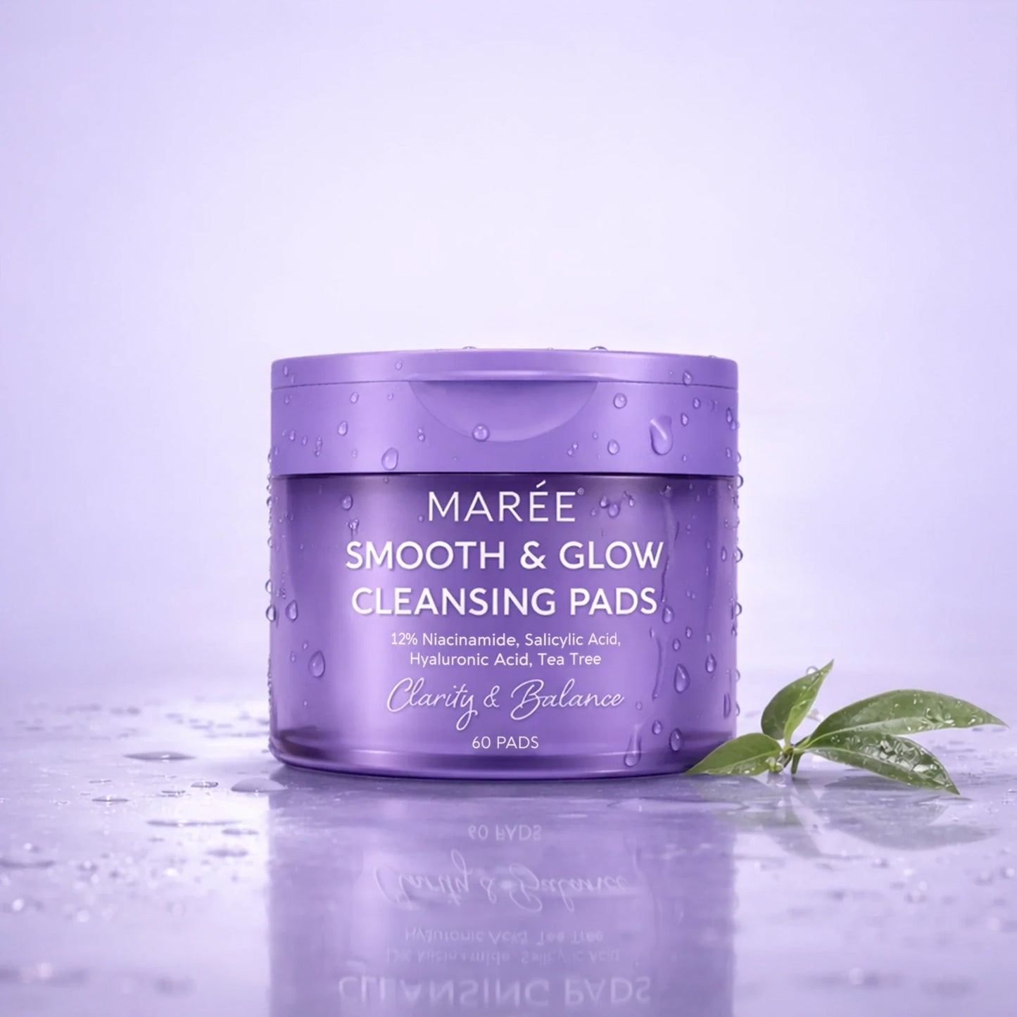 Maree 12% Niacinamide Smooth & Glow Exfoliating Pads