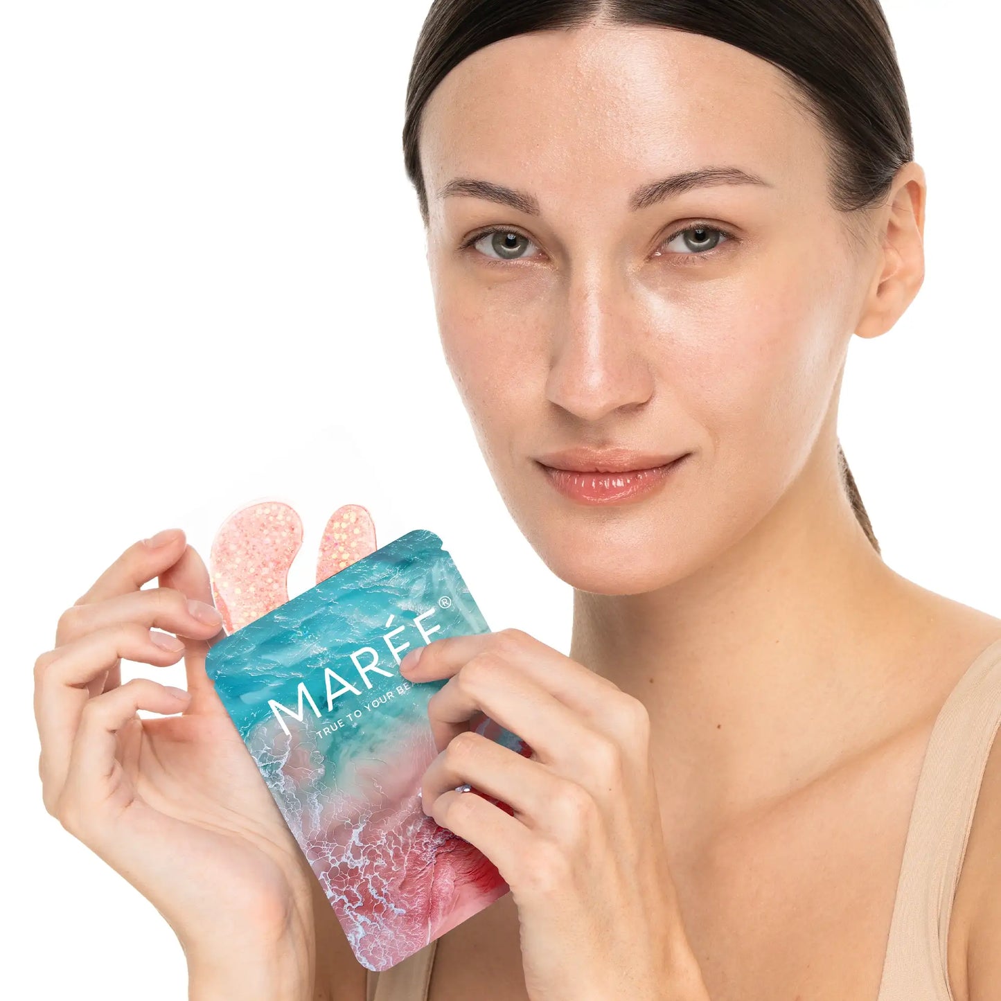 Pink Eye Patches for Puffy Eyes & Dark Circles