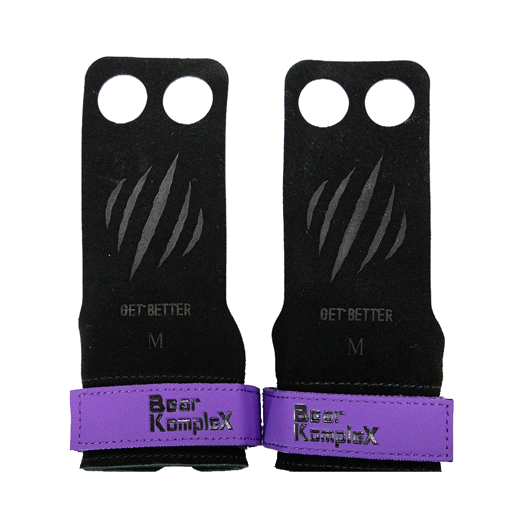 Bear KompleX 2-Hole Leather Hand Grips