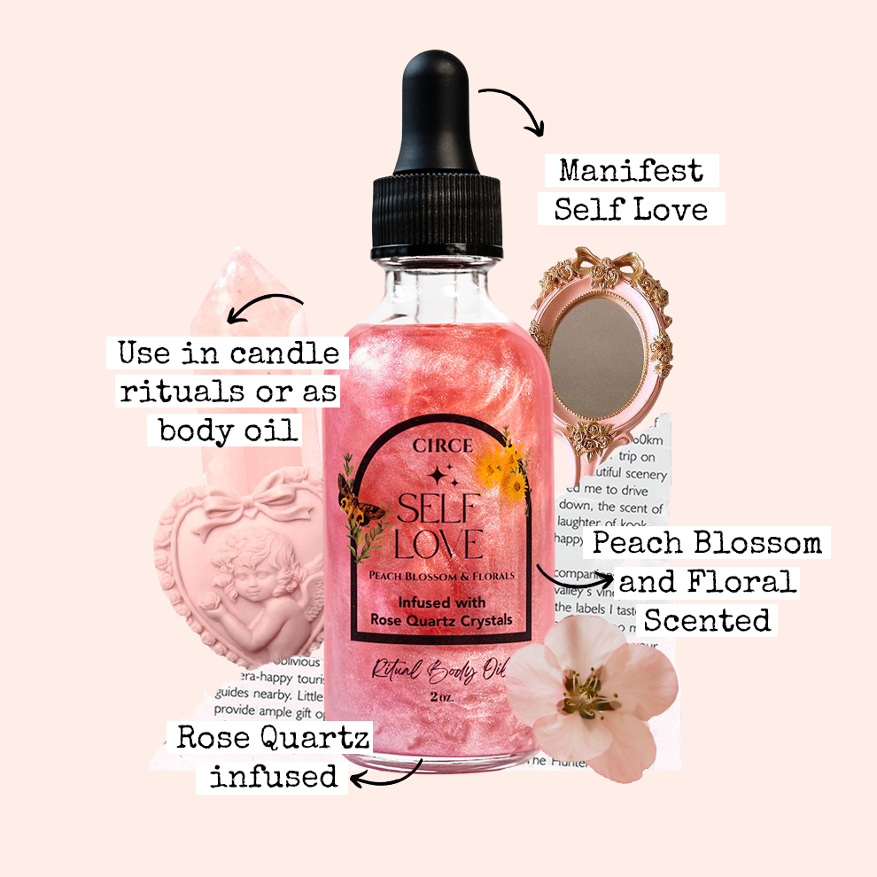 Self Love Ritual Body Oil | Confidence & Heart Healing — 2 oz