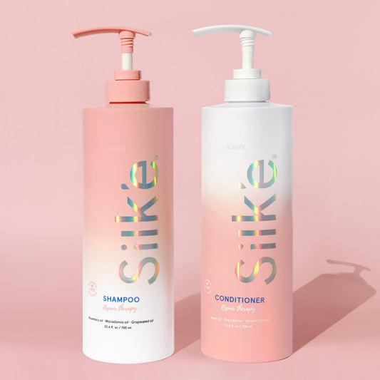 Silk’e Repair Therapy Shampoo & Conditioner Duo – 23.6 oz / 700ml Set