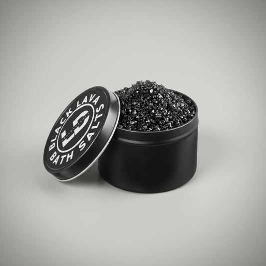 Black Lava Bath Salts Hero