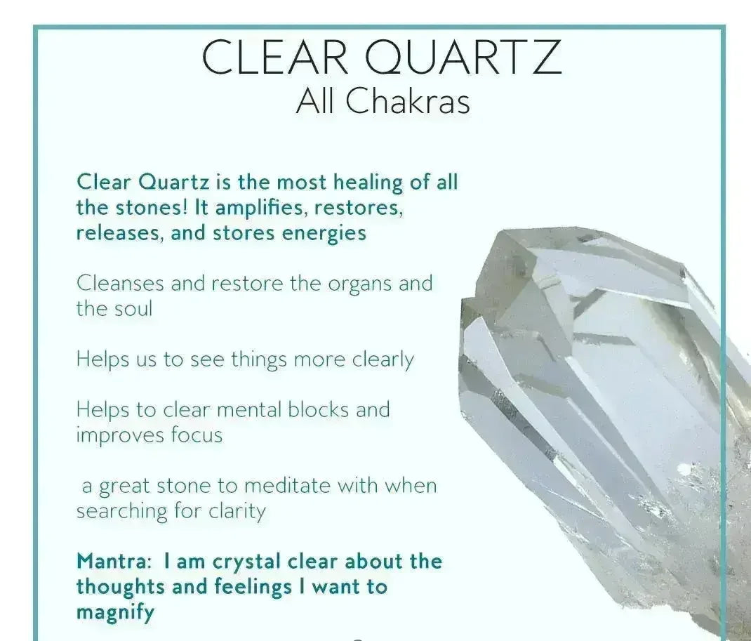 Rutilated Citrine & Crystal Quartz Chakra Healing Bracelet