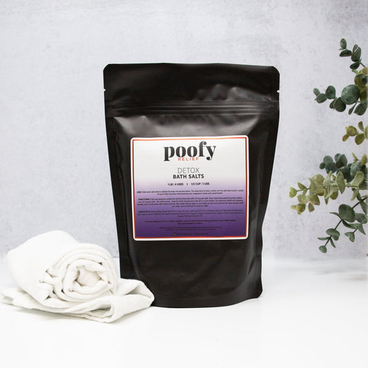 Detox Bath Salts by Poofy Organics – Clay & Mineral Full-Body Cleanse