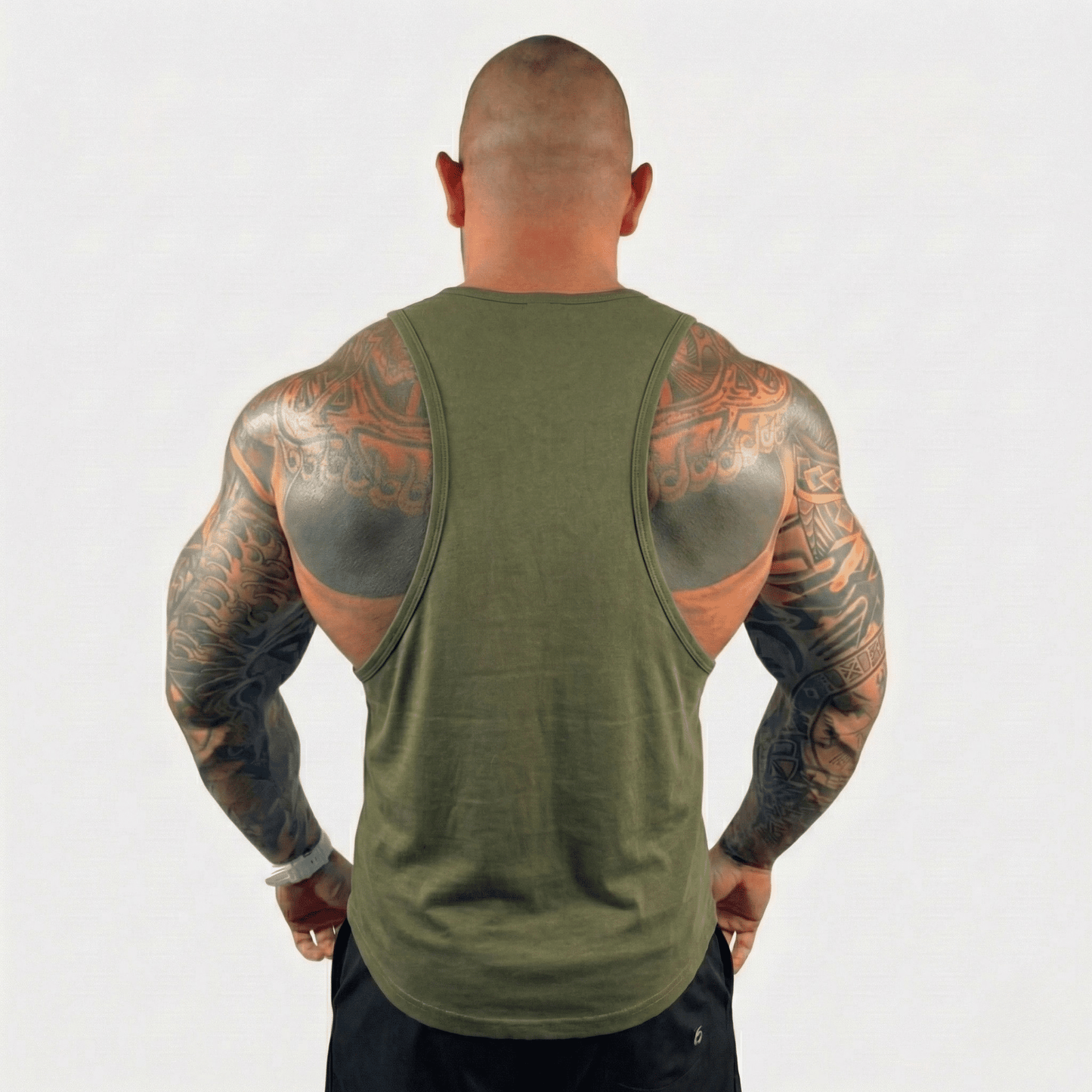 Drop Arm Tank Top – Slim Fit Racerback Gym Tank | Physique Bodyware