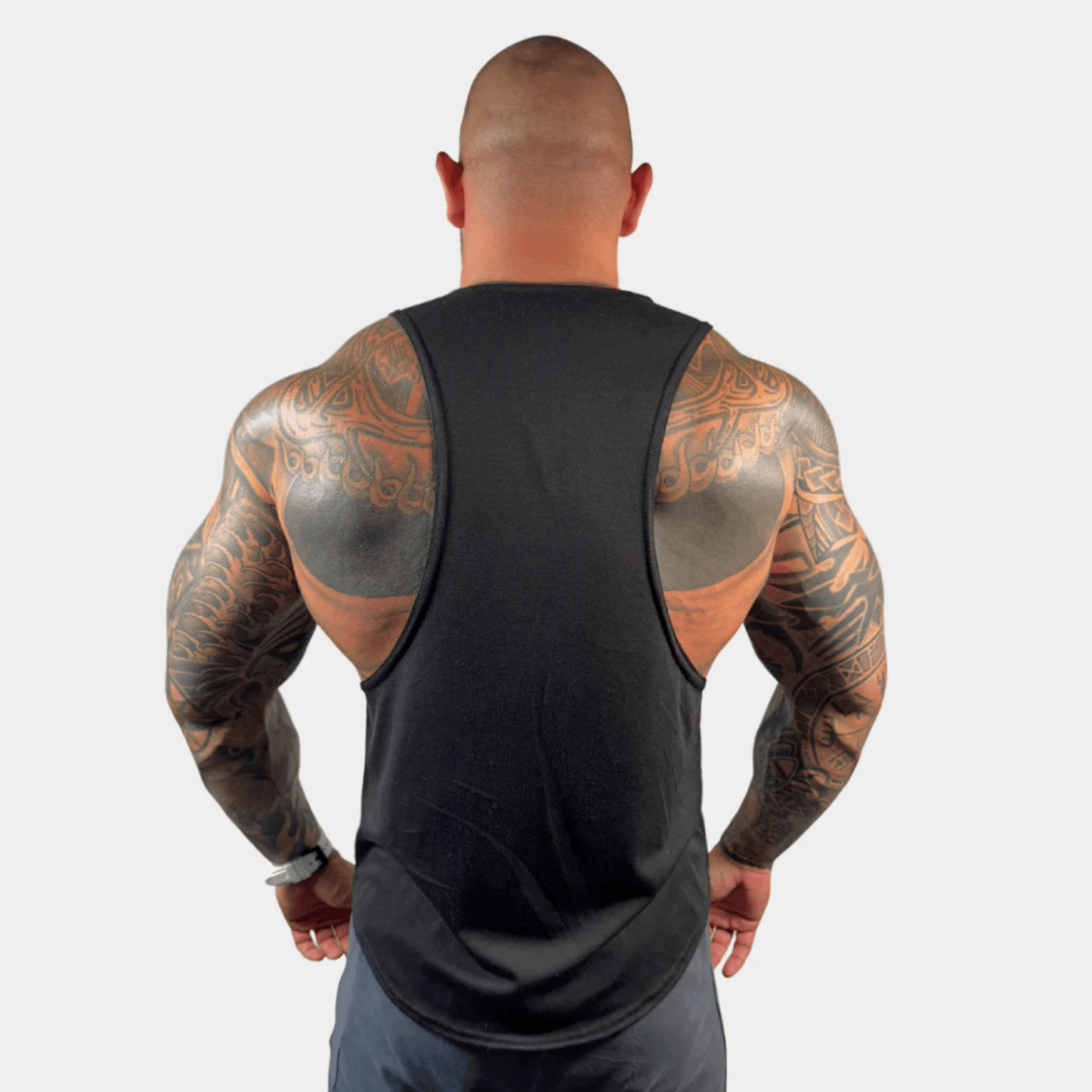 Drop Arm Tank Top – Slim Fit Racerback Gym Tank | Physique Bodyware