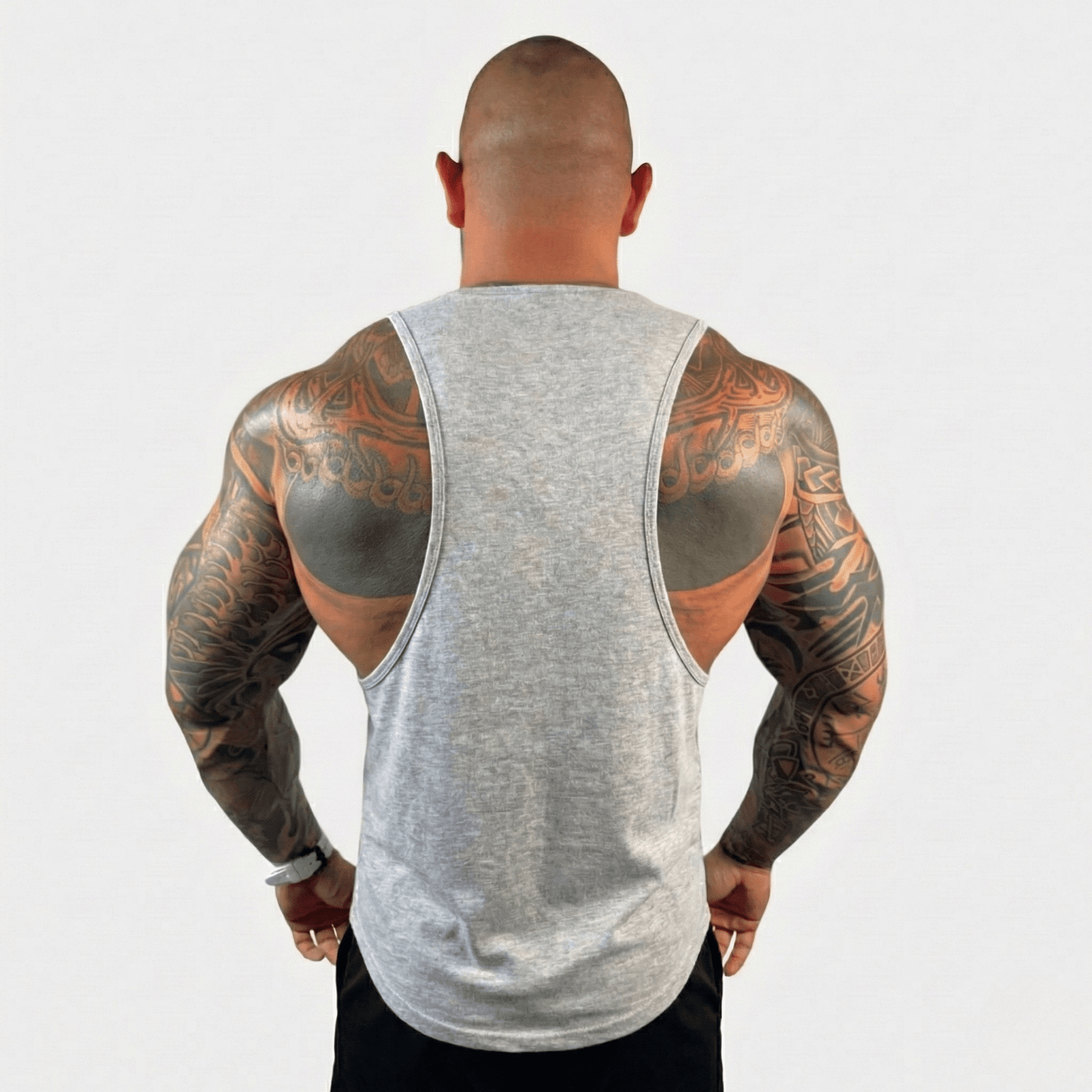 Drop Arm Tank Top – Slim Fit Racerback Gym Tank | Physique Bodyware