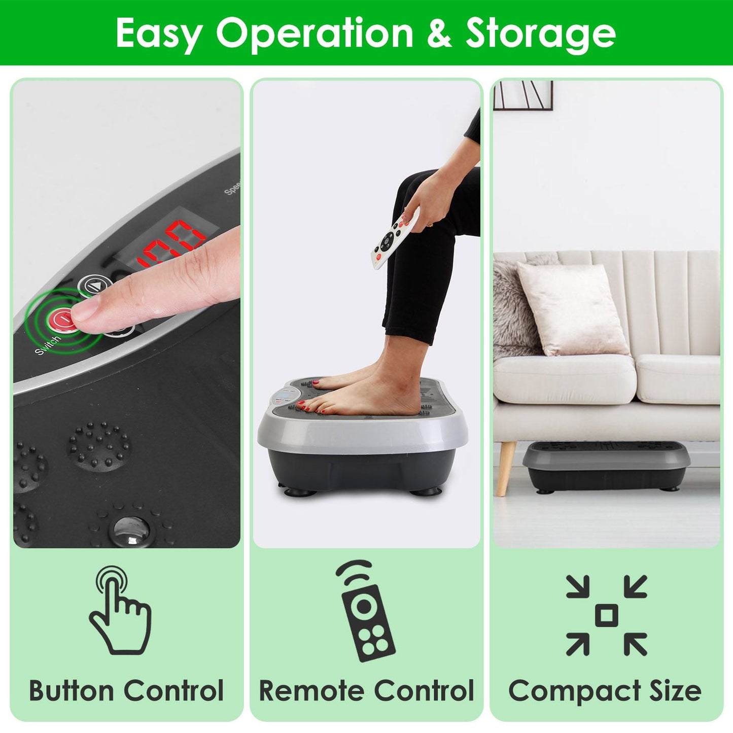 Whole Body Vibration Plate – Home Fitness Machine