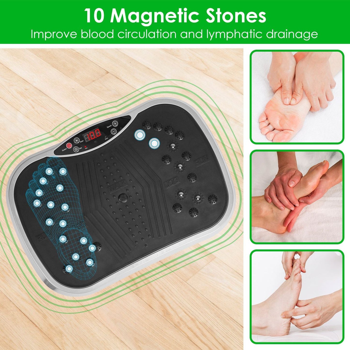 Whole Body Vibration Plate – Home Fitness Machine