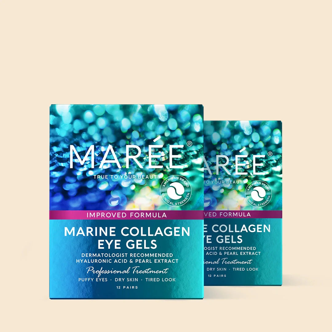 Maree Marine Collagen Eye Patches for Puffy Eyes & Dark Circles