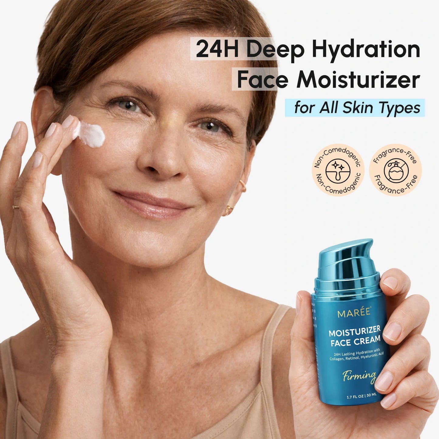 Maree Deep Moisture Marine Collagen Face Cream