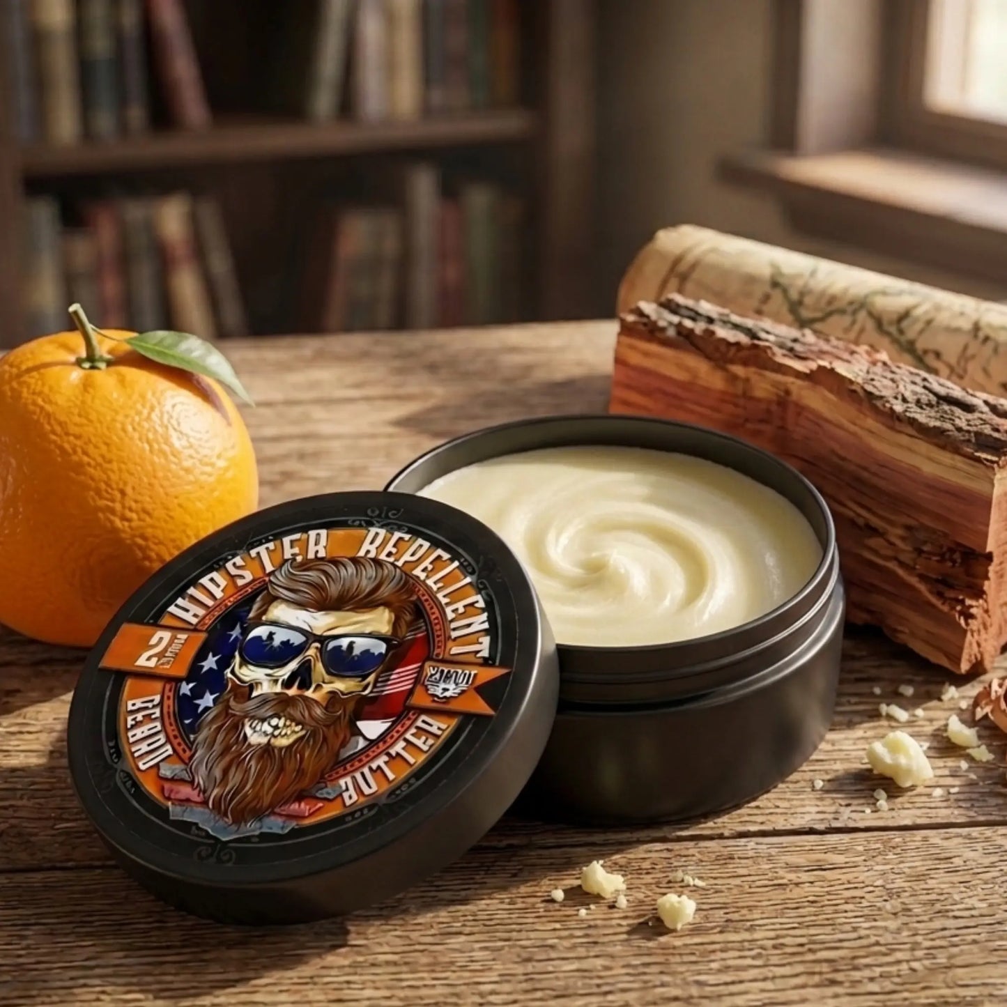 Hipster Repellent 2oz Beard Balm – Citrus, Cedar & Sandalwood