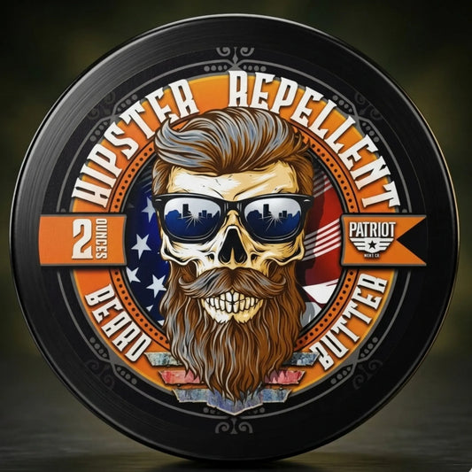 Hipster Repellent Beard Butter – Citrus, Cedar & Sandalwood