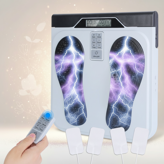 Rechargeable EMS & TENS Foot Massager with Remote Control
