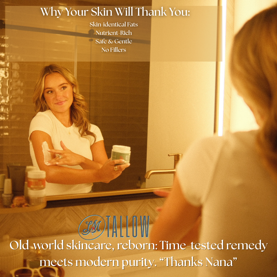 Coffee-Infused Tallow Eye Cream | Brighten, Firm & De-Puff Naturally
