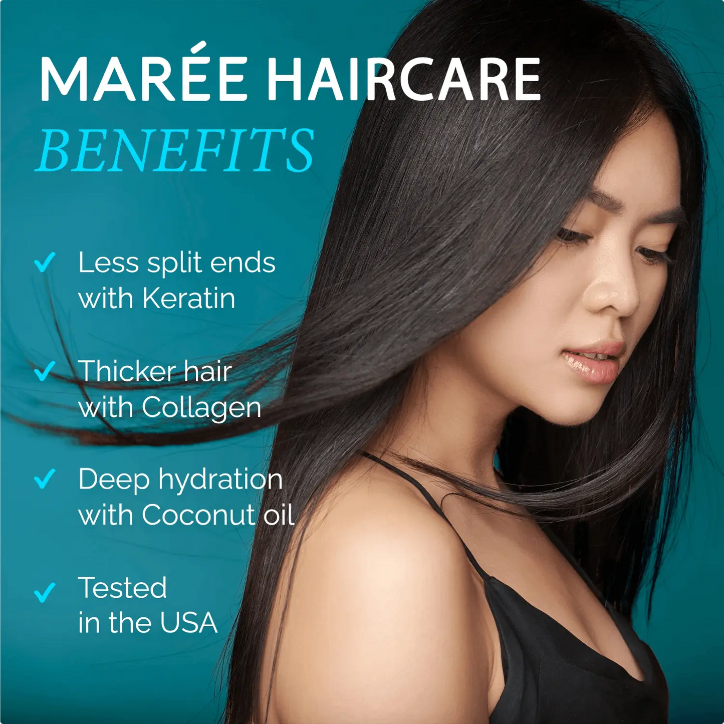 Maree Keratin Biotin & Coconut Oil Hair Treatment Mask