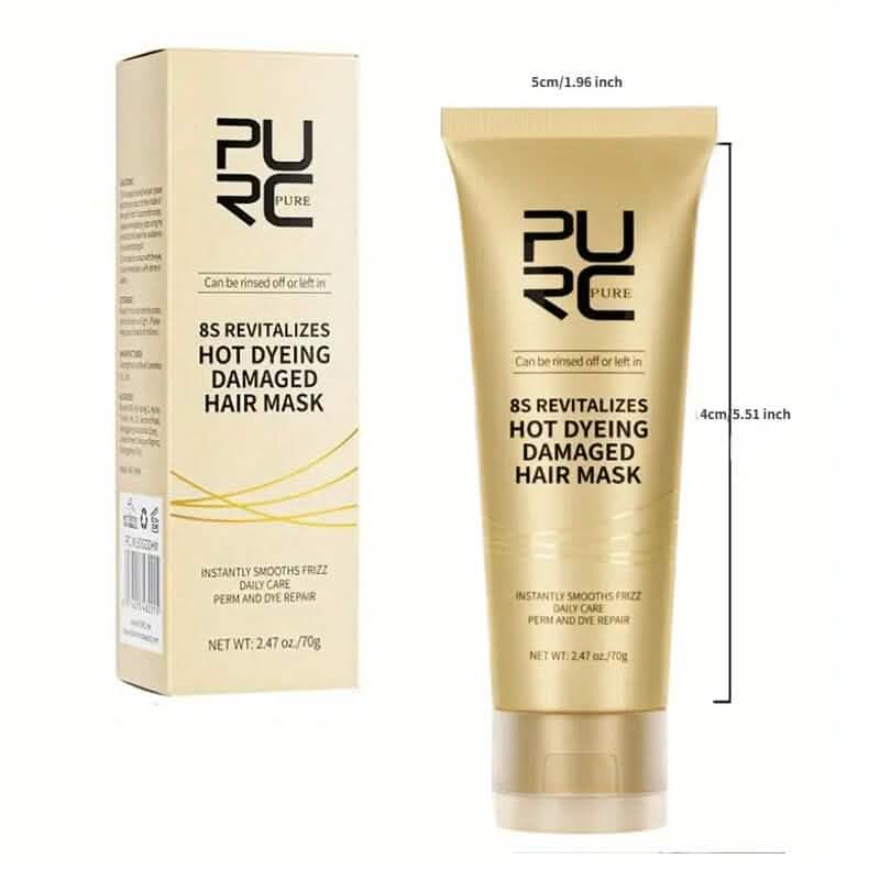 8 Seconds Keratin Hair Mask | 15% Hydrolyzed Keratin & Protein Repair Cream