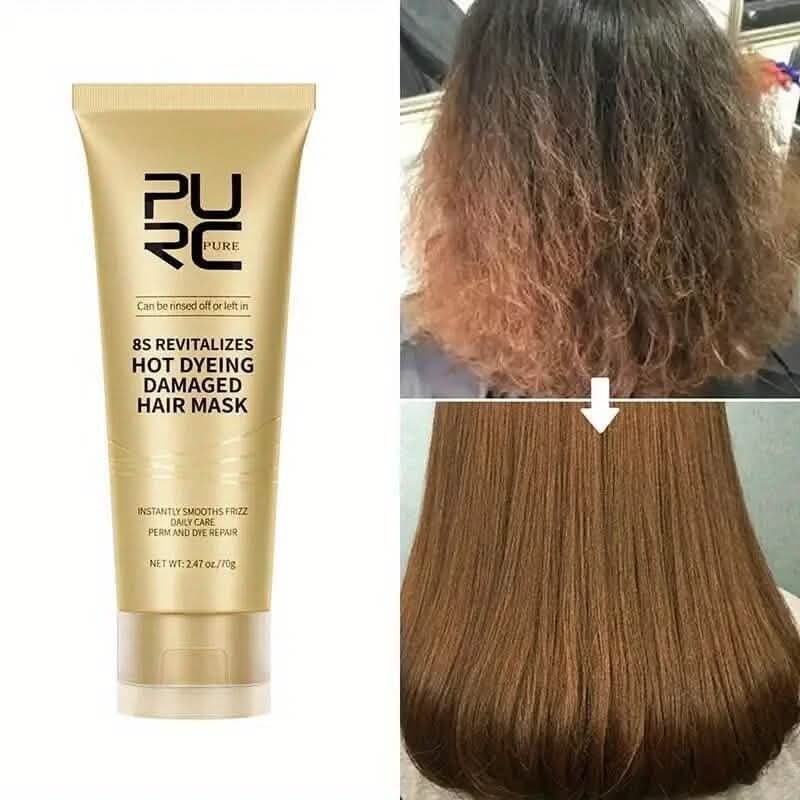 8 Seconds Keratin Hair Mask | 15% Hydrolyzed Keratin & Protein Repair Cream