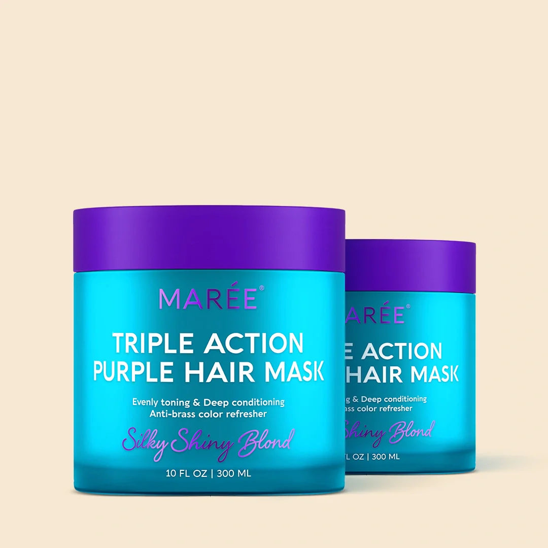 Maree Purple Toning Hair Mask for Blonde & Bleached Hair