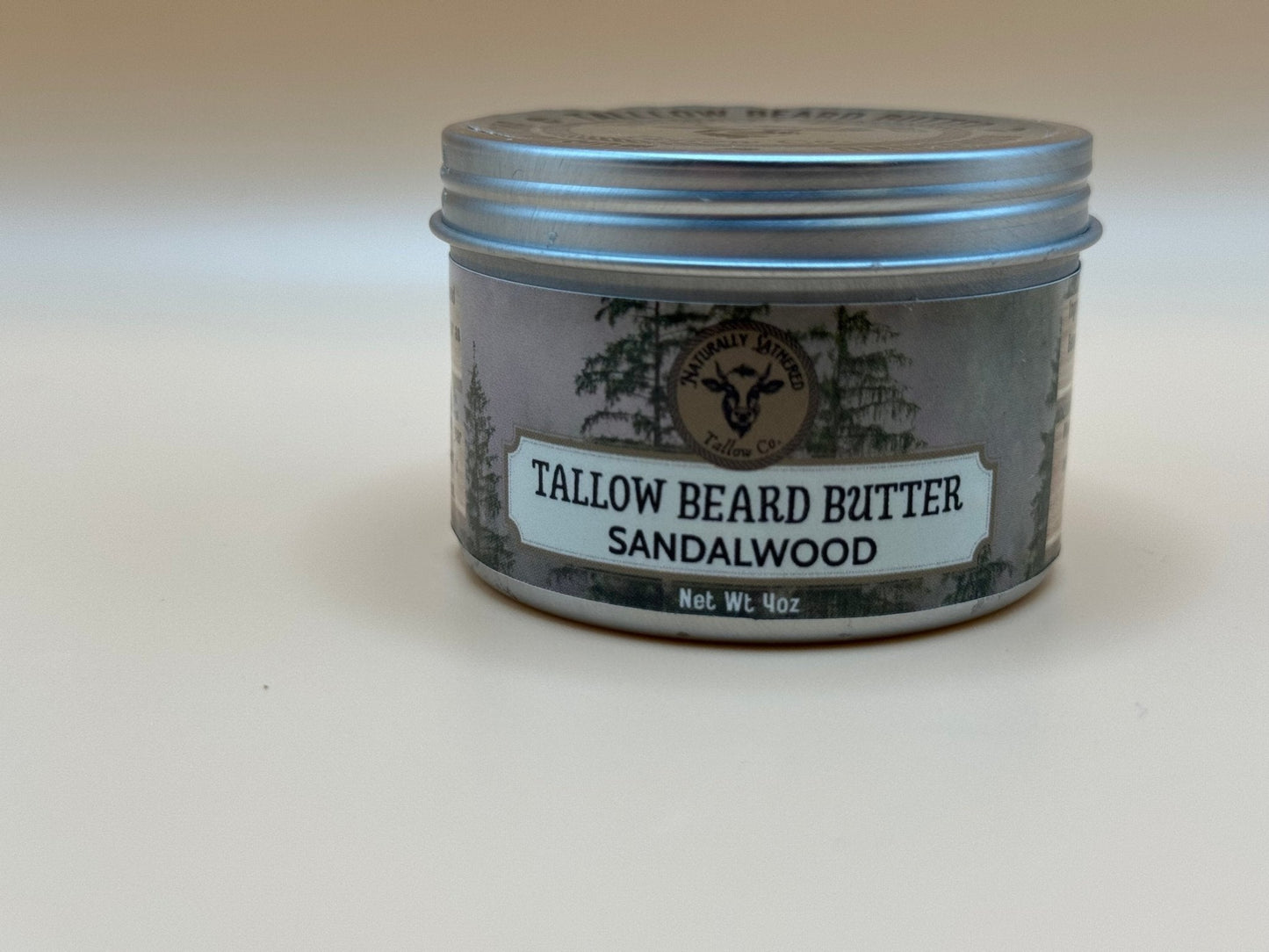 Tallow Beard Butter – Timber & Sandalwood | Naturally Lathered