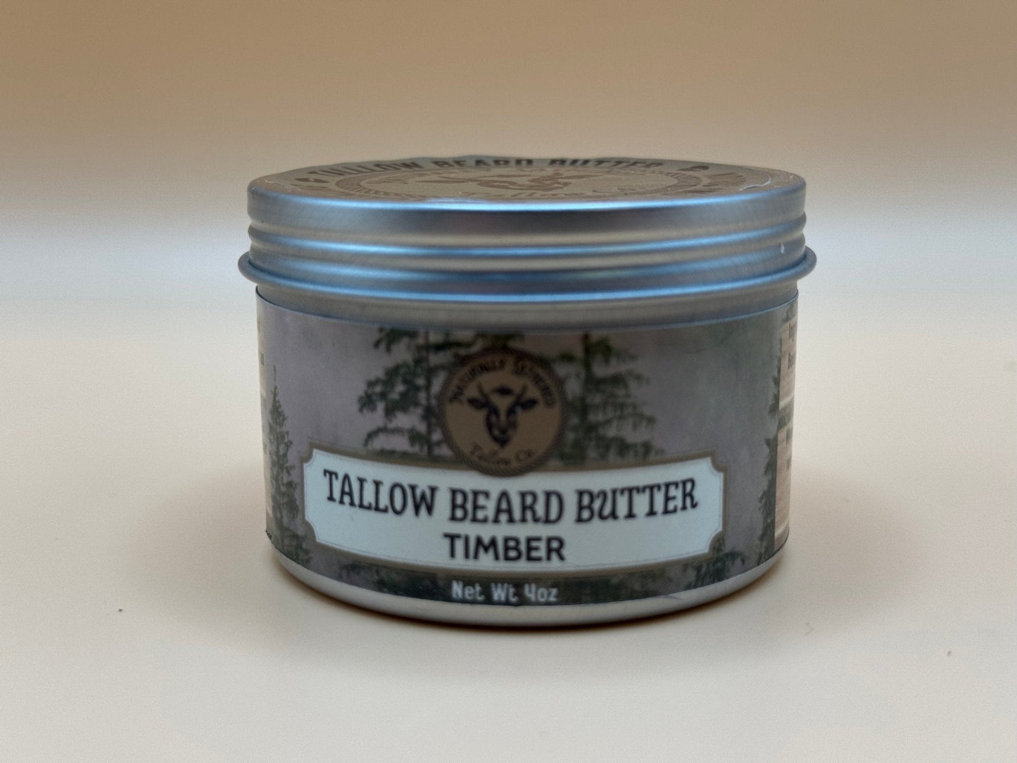 Tallow Beard Butter – Timber & Sandalwood | Naturally Lathered