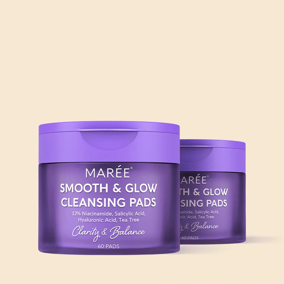 Maree 12% Niacinamide Smooth & Glow Exfoliating Pads