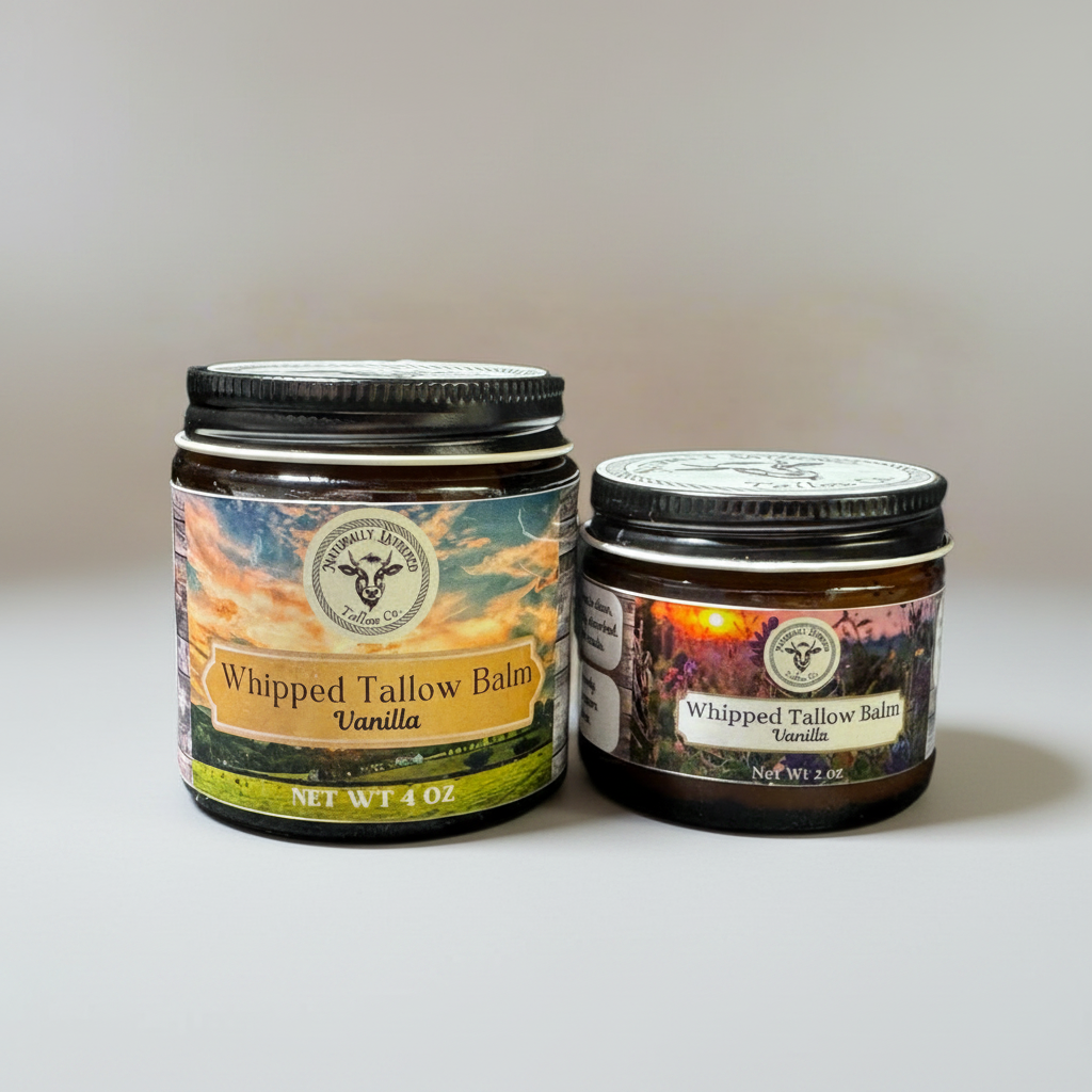 Vanilla Whipped Tallow Balm Square